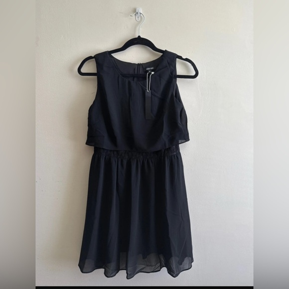 Papermoon Classic Black Midi Dress - Picture 2 of 7